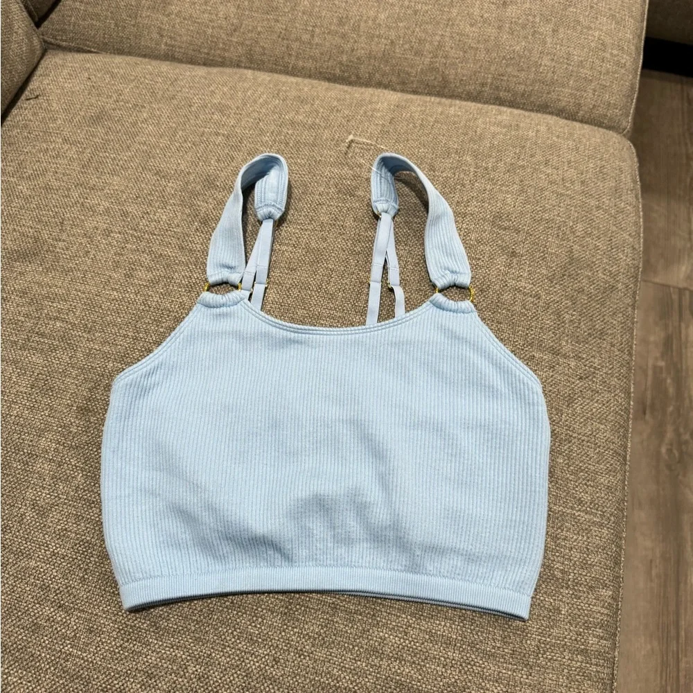 BUNDLE 2 ITEMS FOR $8✨

LAST PRICE🍒🤍 AERIE seamless ring longline bralette ✨ - Picture 2 of 10